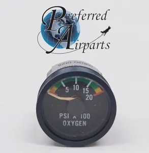 New Aerosonic Piper Aircraft Gauge Assembly, p/n 09020-0125, p/n 548-176